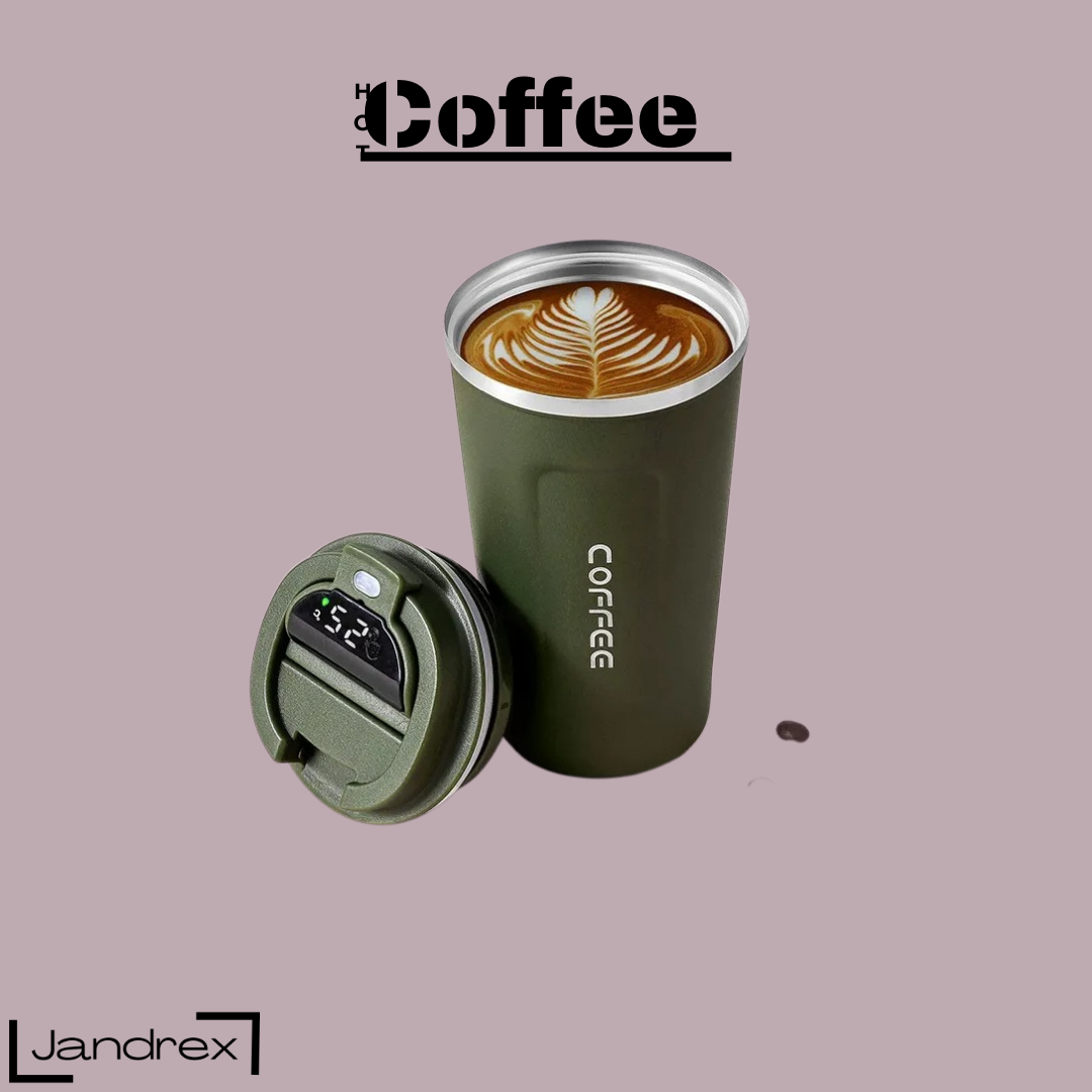 Coffee Becher mit LED Temp. Anzeige 500ml