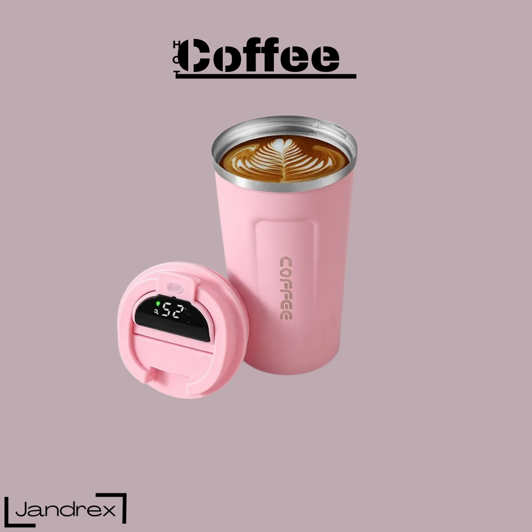 Coffee Becher mit LED Temp. Anzeige 500ml