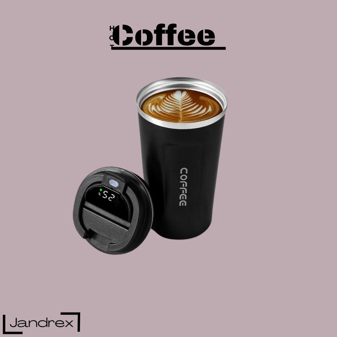 Coffee Becher mit LED Temp. Anzeige 500ml
